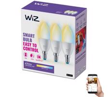 ZESTAW 3x LED Żarówka ściemnialna C37 E14/4,9W/230V 2700-6500K CRI 90 Wi-Fi - WiZ