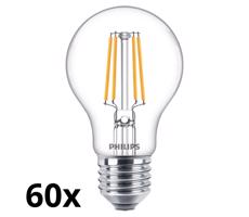 ZESTAW 60x LED Żarówka VINTAGE Philips A60 E27/4,3W/230V 2700K