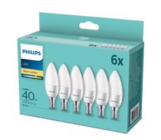 ZESTAW 6x LED Żarówka Philips E14/5,5W/230V 2700K