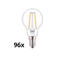 ZESTAW 96x LED Żarówka VINTAGE P45 E14/2W/230V 2700K