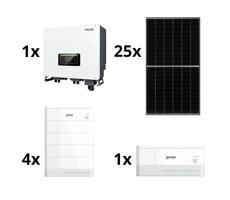 Zestaw solarny SOFAR Solar-10kWp JINKO+10kW inwerter hybrydowy 3f+10,24 kWh bateria